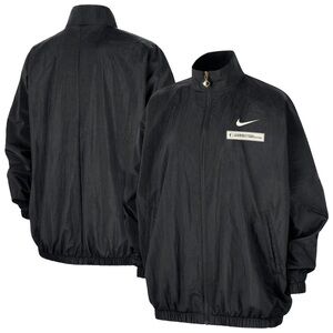 Nike Women's WNBA Black Woven Jacket